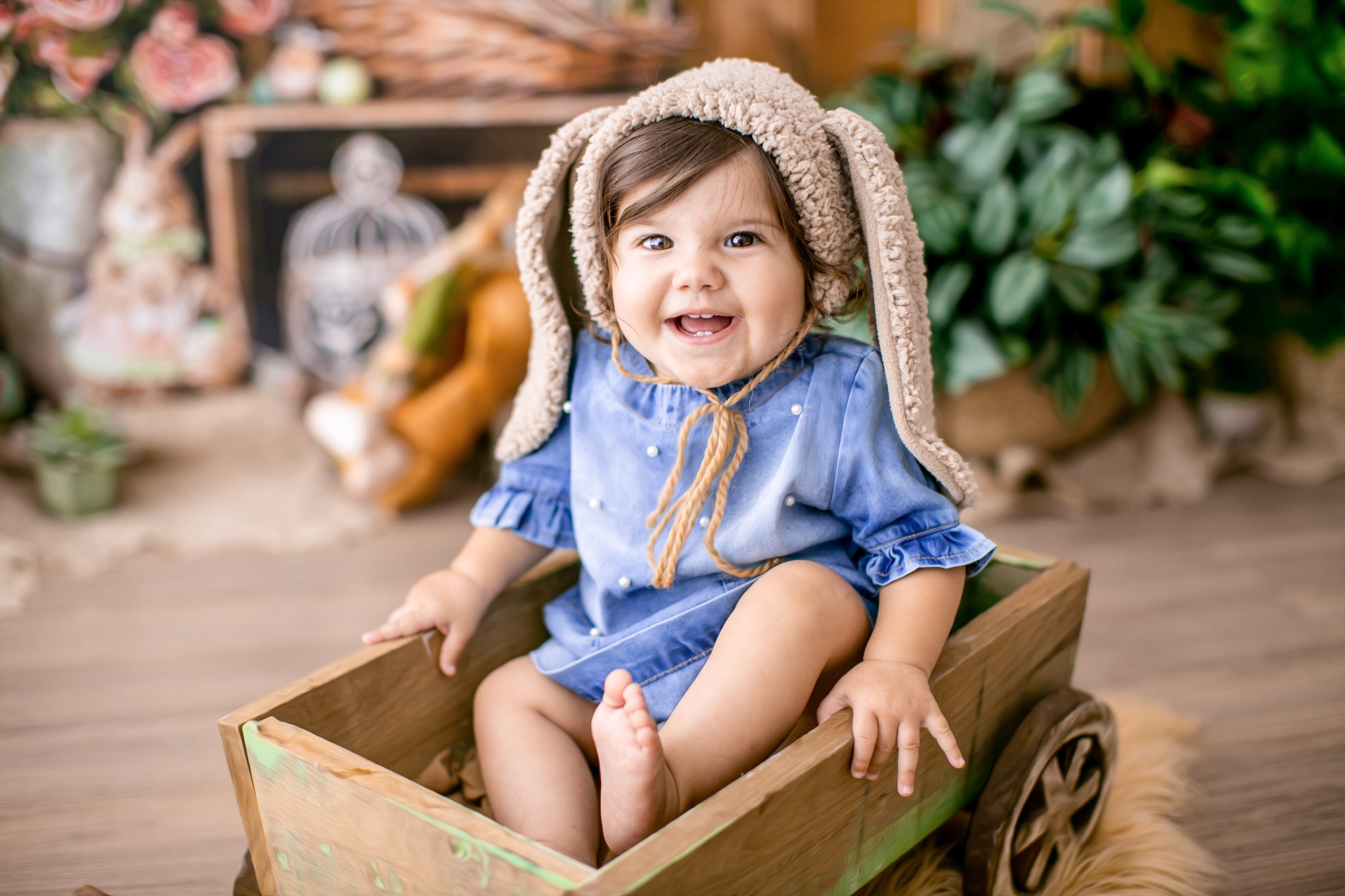 Foto depois da iluminação perfeita